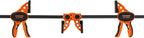 Jorgensen 24" One Hand Clamp/Spreader - 2-pack, Medium Duty, E-Z Hold Bar Clamps Set