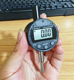 Electronic Digital Dial Indicator,Digital Probe Indicator Dial Test Gauge High Resolution: 0.0005 inch/0.01mm Tool for Lathe Shop Woodworking（zg）.