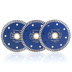 3pc/Lot 4 inch Diamond Blade Super Thin Diamond Turbo Saw Blade Ceramic Tile Disc for Granite Marble Porcelain Ceramic Tile Cutting