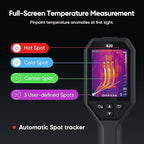 HIKMICRO B20 Thermal Imaging Camera with 2MP Visual Camera, Thermal Camera 256 x 192 IR Resolution, 25 Hz Refresh Rate, 3.2" LCD Screen, Full Screen Measurement Thermal Scanner with WiFi, -4~1022°F