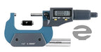 Accusize Industrial Tools 1-2''/25-50mm x 0.00005''/0.001mm 2 Key Electronic Digital Outside Micrometer, mm/inch, Metric/Imperial, Md71-0002