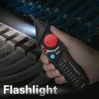 Bside Dual Mode Wire Tracker RJ11 RJ45 Network Cable Tester Toner Generator Network Cable Collation Ethernet LAN Line Finder with Flashlight