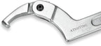 4 pcs Spanner Wrench Set, Adjustable C Pin Spanner Hook Wrench Tool for Machine Tools, Vehicles, Mechanical Equipments,Round Head3mm5mm6mm8mm (4pcs Square Head)