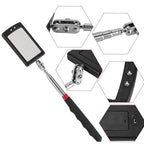Telescoping Inspection Mirror,Additional extendable Observation,20lb, 30lb Telescopic Magnetic on a Stick for extendable Tool,Large Magnet Set for Mechanics Automotive Tools