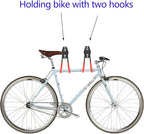 Magnetic Garage Hook, Heavy Duty Garage Storage Magnetic Hooks Steel Tool Hangers for Garage Wall Utility Magnet Hooks and Hangers Indoor & Outdoor Hanging Garden Tools (2 Pack)