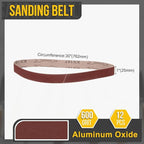 1 x 30 Inch Sanding Belt, 3 Pcs 600 Grit Knife Sharpener Belts Work Sharpening for Belt Sander Knife Carving Tool Metal Working