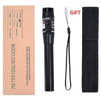 Visual Fault Locator 30km Fiber Optic Cable Tester Meter Red Light VFL with 2.5mm Universal Connector for FC/SC/ST Adapter Pen for CATV Telecommunications Engineering Maintenance