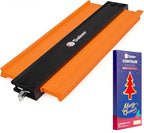 Saker Contour Gauge (10 Inch Christmas Packaging) Profile Tool- Adjustable Lock