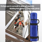 14" Rod Storage Container Tube - 1 Pack Blue Holder Canister for 10LB SMAW Welding Stick Electrode