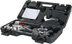 Hydraulic Tube Expander HVAC Swaging Tool Kit Copper Pipes Compact Tool Set with Tube Cutter, Deburring Tool, and 7 Expander Heads 3/8, 1/2, 5/8, 3/4, 7/8, 1, 1-1/8 Inch