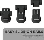 Tape Measure Holder & Tool Holder – Tool Belt Clip Compact Multi-Purpose Tool Belt Attachment for Professionals
