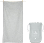Dock & Bay Beach Towel - Quick Dry, Sand Free - Compact, Lightweight - 100% Recycled - Includes Bag - Set of 6 - Essentials, Large (160x90cm, 63x35)