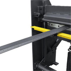 KAKA INDUSTRIAL Foot Stomp Shear 98-Inch Solid Construction High Precision Sheet Metal Foot Shear, 18 Gauge Mild Steel Capacity Q01-9818B