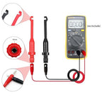 2PCS Multimeter Test Leads Set Electric Wire Piercing Probe Clip, Automotive Insulation Back Probes with 4mm Banana Plug Test Leads for for Diagnostic Electrical Testing
