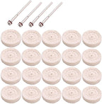 Mini Buffing/Polishing Wheel Muslin Buffs for Dremel Rotary Tool