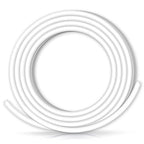 XHF 3/8 Inch 3:1 Waterproof White Heat Shrink Tubing 20 Ft Marine Grade Wire Cable Adhesive Lined Tube Insulation Seal Against Moisture Corrosion and Air Leakage