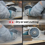 DT-DIATOOL Diamond Tile Blade 12 Inch 2pcs Diamond Turbo X Mesh Rim Segement Circular Saw Blade for Procelain Ceramic Stoneware Marble Granite Fits 5/8"-7/8" Arbor