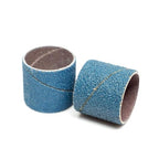 Benchmark Abrasives 1” x 1” Zirconia Sanding Bands, Spiral Bands Rotary Sander Attachment for Drill & Die Grinder, Metal Polishing Sanders for Woodworking - Sander Tool (10 Pack), 60 Grit