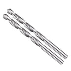 Drill Bit, 5.5mm Cutting Diameter, 4241 HSS 118° Cutting Angle Uncoated Bright Versatile Jobber Bits - (Applications: for Drilling Plastic Wood Soft Metal), 2-Pieces