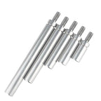 Dial Digital Indicator Extension Stem Rod 4.5mm Diameter M2.5 Thread, 10mm (0.39") to 105mm (4.13") Adjustable Length,Compatible with Dial Test Indicators/Gauges