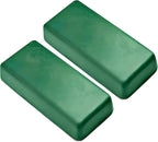 BeaverCraft Stropping Compound - Fine Green Polishing Compound Kit 2 Bars 4 Oz for Leather Strop Honing Buffing Compounds 100g PP02