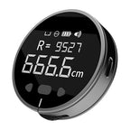Digital Tape Measure, 328ft Electronic Rolling Ruler with 1.8inch LCD Display, Rechargeable Small Smart Long Distance Rolling Measuring Tool for Flat Curved Diameter