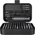 Precision Screwdriver Set, SOONAN 150 in 1 Electronics Tool Kit with 120 Bits Magnetic Screwdriver Set & 30-bit Tool Set Handy Repair Tool for Computer Phone Watch Camera Laptop, Black