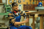 BESSEY TG4.524+2K Clamp, woodworking, F-style, 2K handle, replaceable pads, 4.5 In. x 24 In., 1000 lb
