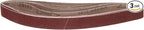 1 x 30 Inch Sanding Belt, 3 Pcs 150 Grit Knife Sharpener Belts Work Sharpening for Belt Sander Knife Carving Tool Metal Working