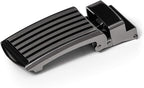 SlideBelts Full Grain Leather Belt with Contrast Stitching - Custom Fit for Adult Men, Golfers
