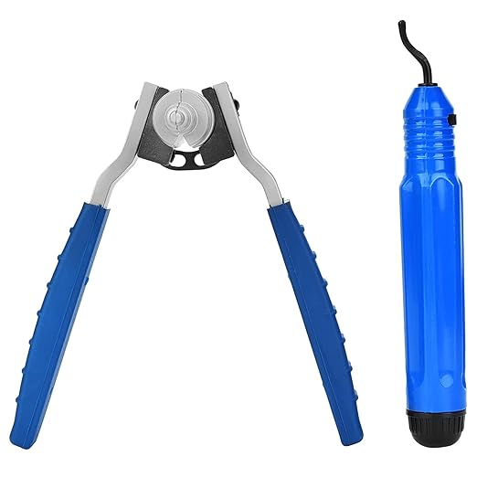 Manual Copper Pipe Expander, Refrigeration Copper Pipe Tube Expander Hand Expanding Tool 1/4~7/8inch 6~22mm with Tube Deburring Tool Air Conditioner Install Pipe Deburring Tool