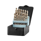 VEVOR Cobalt Drill Bit Set, 29Pcs (1/16" - 1/2") M35 High Speed Steel Cobalt Bits with Storage Case, 135 Degree Tip Twist Jobber Drill Bit for Metal, Stainless Steel, Aluminum Alloy, Wood, Plastic