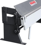 KAKA INDUSTRIAL Sheet Metal Brake, 24-Inch Precision Metal Brake Bender, 20-Gauge Mild Steel Capacity, Heavy-Duty 0-135 Degree Adjustable Aluminum Brake W-2420