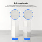 ANYCUBIC PETG Filament 1.75mm, 3D Printer Filament, Translucent and Vibrant, Dimensional Accuracy +/- 0.02mm, Print with Most FDM 3D Printers, 1KG Reusable Spool, Clear Purple