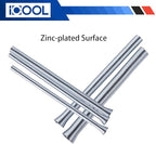 ICOOL 5pcs Spring Tubing Benders Set 1/4, 5/16, 3/8, 1/2, and 5/8 Inch for Soft Copper, Brass, Aluminum and Thin Wall Steel Tubing