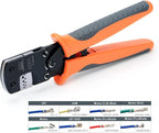 iCrimp IWS-3220M Micro Connector Pin Crimping Tool 0.03-0.52mm² 32-20AWG Ratcheting Crimper for D-Sub,Open Barrel suits Molex,JST,JAE