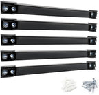 DGSL Magnetic Tool Holder Strip 5 Pack, 12 In Heavy Duty Tool Organizer Magnetic Strip, Tool Magnet Bar For Garage Tool Organization