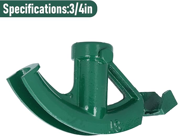 Manual Bending Tool, Manual Tube Bender Size, 5/8,3/4,1,1/4inch,for copper, aluminum, brass and steel pipe etc(3/4inch)