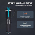 VEVOR Manual Tile Cutter, 40 inch, Porcelain Ceramic Tile Cutter with Tungsten Carbide Cutting Wheel, Infrared Positioning, Anti-Skid Feet, Durable Rails for professional installers or beginners