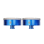 110mm Diamond Core Drill Bit for Porcelain Tile Ceramic Marble Granite Drilling,BRSCHNITT 2pcs Vacuum Brazed Diamond Hole Saw with 5/8-11 Thread (110mm 2pcs)