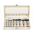 HPHOPE Forstner Bit Set 8Pcs - Forstner Bits for Wood, Wood Drilling with Storage Case