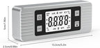 Digital Level Angle Gauge Meter Magnetic Electronic Level Angle Finder Tool Protractor Inclinometer Woodworking Tools with Magnet for Construction, Woodworking and Machinery (Silver)