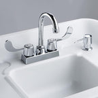 Ozark River Portable Sinks Premier Brite White, White Laminate-ABS Sink, Mobile Self Contained Sink, Mobile Hand Washing Station, Portable Sink with Hot Water, Portable Sink Hand Wash Station, 110V
