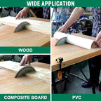 Hoteche 10-Inch Compact Portable Table Saw with Saw Blade for Desktop Use