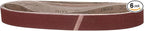 2 x 42 Inch Sanding Belt, 6 Pcs 150 Grit Knife Sharpener Belts Work Sharpening for Belt Sander Knife Carving Tool Metal Working
