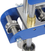 Roller Bender, 0-90°Bending Angle Metal Bending Tool, Steel Aluminum Copper Plate Metal Roller Bending Tool for Various Metal Roofing (Blue)