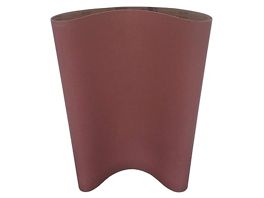 37 x 60 Inch Sanding Belts - 60 Grit Aluminum Oxide Belt Sanders for Woodworking and Metal, German Quality Heavy Duty Cloth Belt Sanding with Smooth Running Joint, Wide Sander Belts - 5 Pack