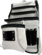 Professional Leather Tool Bag, Top-Grain Leather, Organizer, Protects Tools, Enhances Work Efficiency