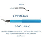 Deburring Tools Kit,Swivel Head Deburring Tool,Removing Burr for Metal Aluminum, Copper, Brass,PVC,Resin and Plastic Pipes,Tubes,with Extra 10 HSS Blades