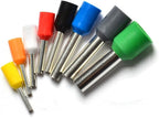 EL-SKY 800pcs Assortment Ferrule Wire Copper Crimp Connector, Wire Terminals Kit, Wire Connector Kit, Insulated Cord Pin End Terminal AWG 22-10 Kit
